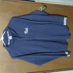 Pink Victoria's Secret Long sleeve 1/4 button-up pullover